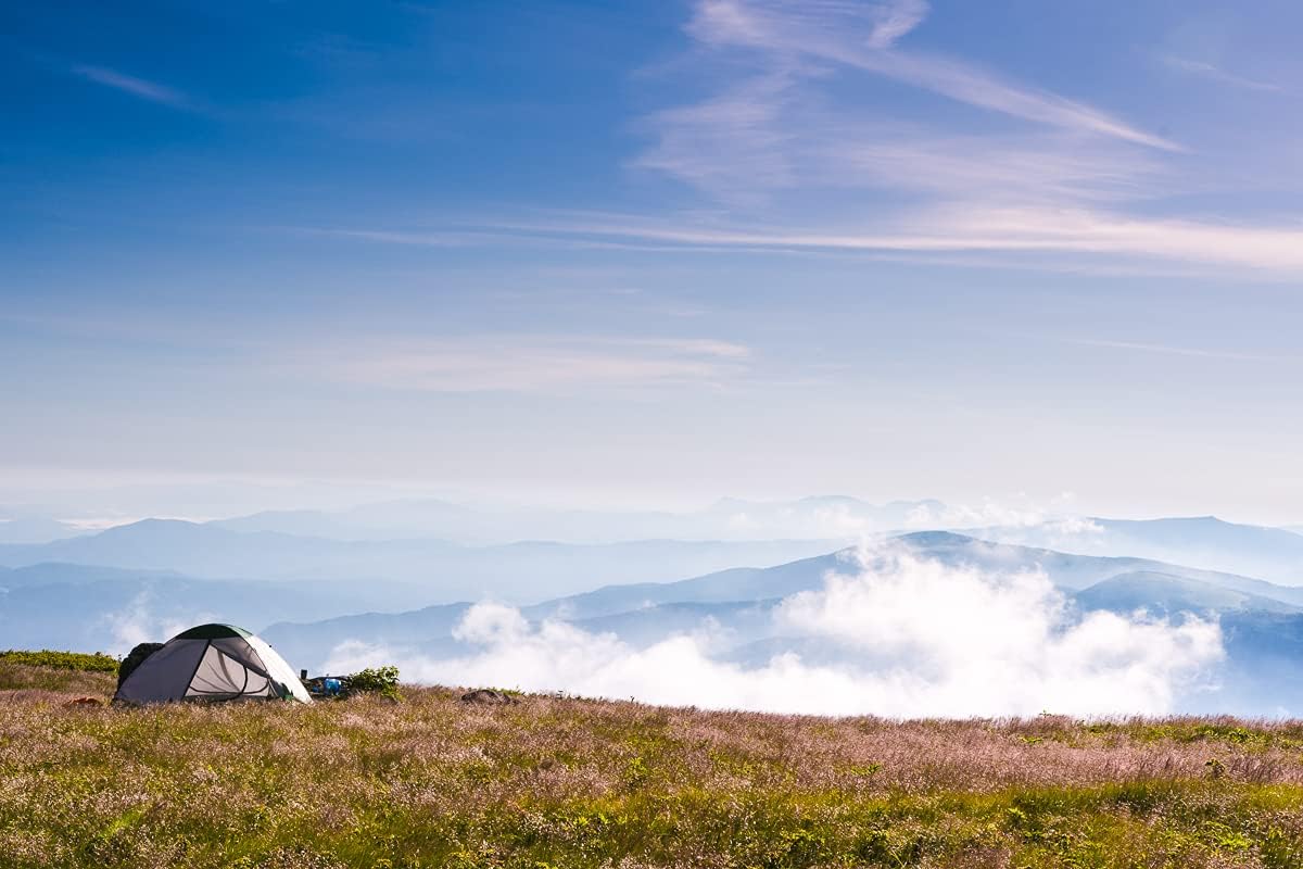 Hyke & Byke Yosemite Hiking & Backpacking Tent - 3 Season Ultralight, Waterproof Tent for Camping w/Rain Fly and Footprint - 2 Person - Lime Green