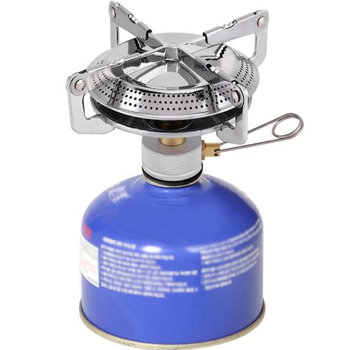 Restokki Camping Stove，Backpacking Stove，Camping Stove Propane，Portable Gas Stove Camping，Camping Grill for Outdoor Backpacking Hiking and Picnic