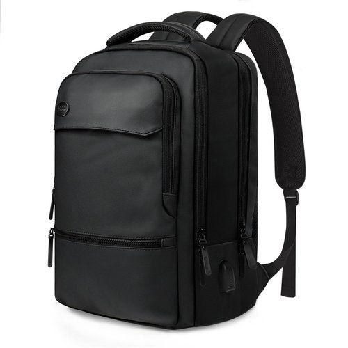 New York XPress Carry on Backpack for Man Women,Extra Large Travel Bussiness Waterproof Backpack,BLACK,00591