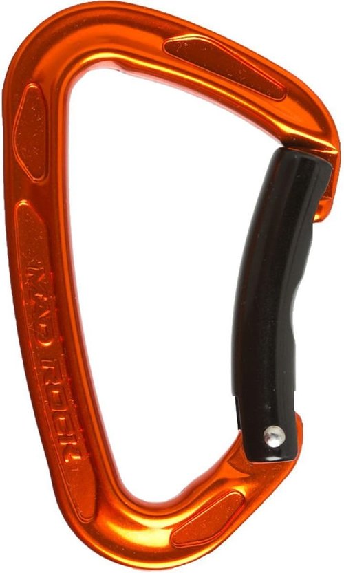 Mad Rock Super Tech Bent Carabiner (Orange)