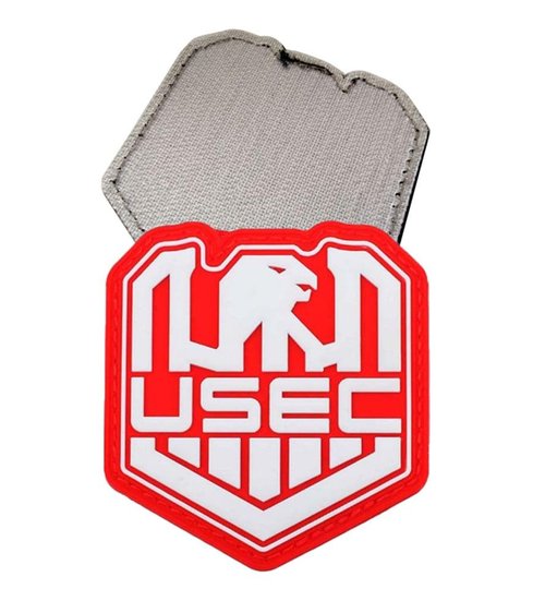 EnigmaGlow 2 Pcs Glow at Night Russia USEC Escape from Tarkov Tactical Morale Military Patch 3D PVC Rubber Applique Emblem Hook Backed