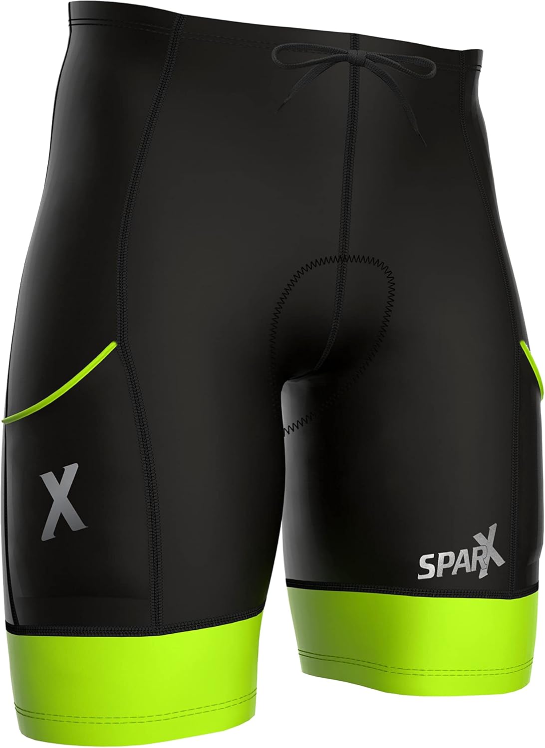 Sparx Men's Active Triathlon Short Tri Cycling Short Swim Bike Run