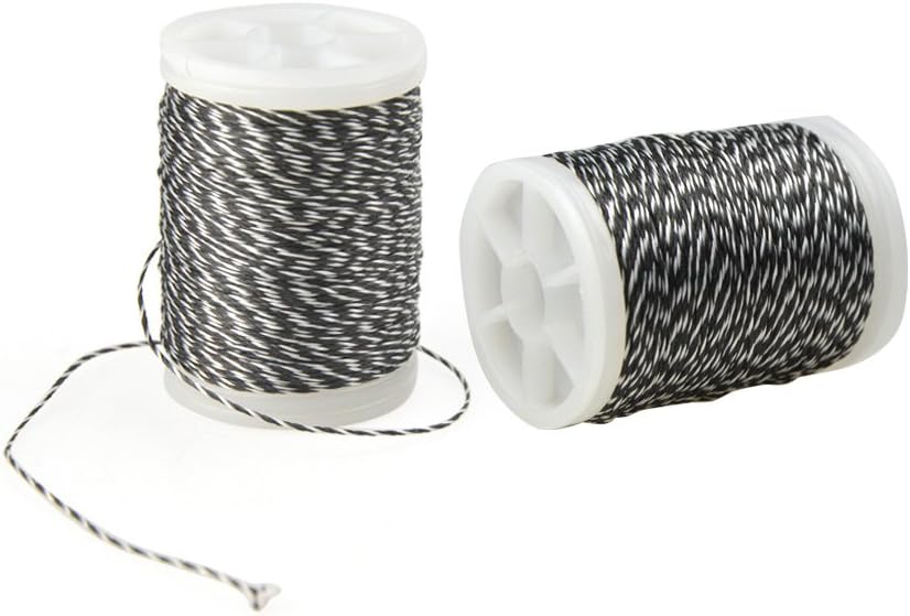 SHARROW 131 yard/120 m Archery Bow String Serving Thread Durable Nylon Bowstring Serving Thread for Compound Recurve Bow Tying Peep Sight Nock Point