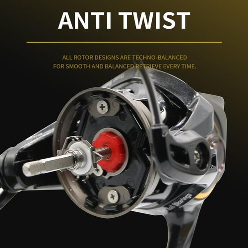 Rooblinos SW Long Shot Jigging Spinning Reel, Saltwater Big Fishing 6000/8000 Surf Reel,10+1 BB, 66LB Max Drag, Ultra Light, Inshore Offshore Surf Reel (8000)