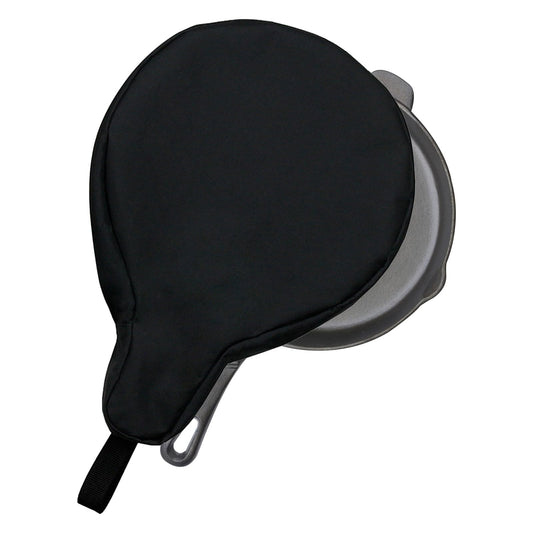 Vkinman 2pcs Lightweight Cast Iron Skillet Bags for 8/10/12in Pans – Waterproof with Hanging Loop, Camping Storage