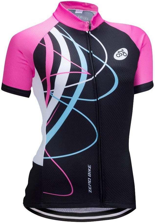 Women's Short Sleeve Cycling Jersey Jacket Cycling Shirt Quick Dry Breathable Mountain Clothing Bike Top