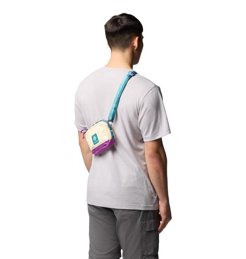 Columbia Unisex Trail Traveler Hip Pack, Lemon Wash/Razzle/River Blue, One Size
