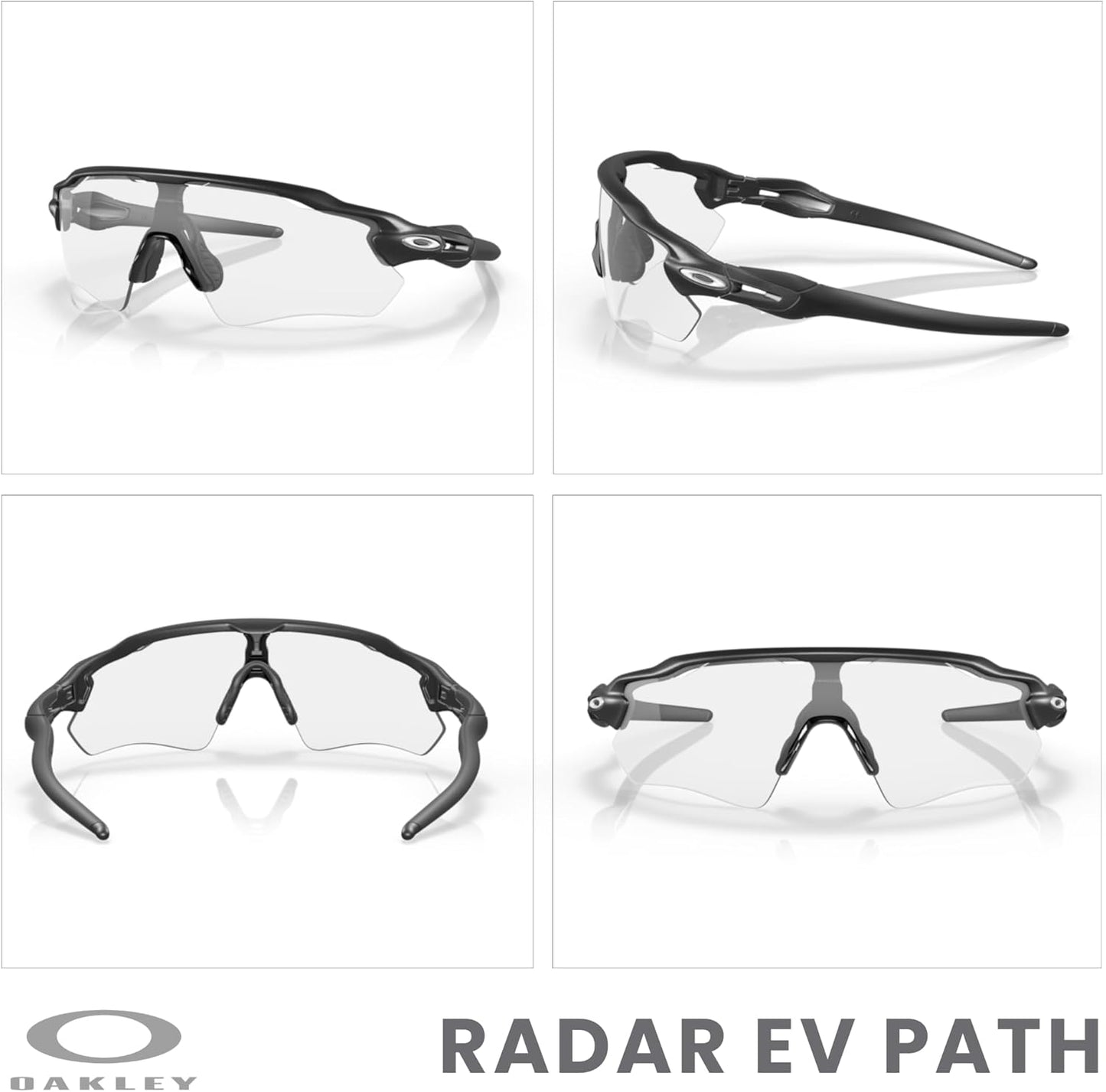 OAKLEY Radar EV Path OO9208 Sunglasses For Men+ Bundle Accessory Leash Kit, Microfiber Pouch