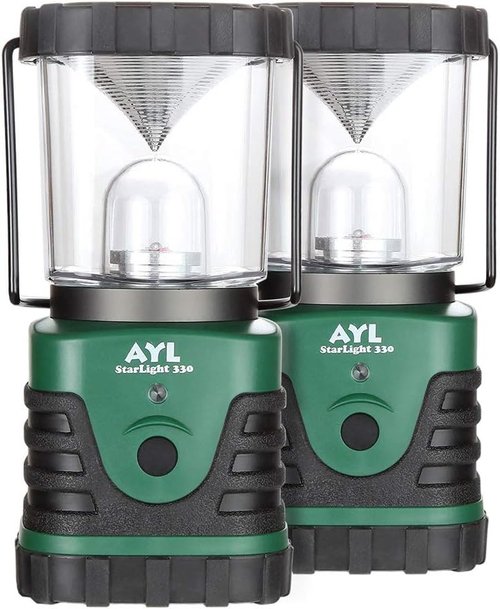 AYL Starlight 700 - Water Resistant - Shock Proof - Long Lasting Up to 6 Days Straight - 1300 Lumens Ultra Bright LED Lantern - Perfect Lantern for Hiking, Camping, Emergencies, Hurricanes, Outages