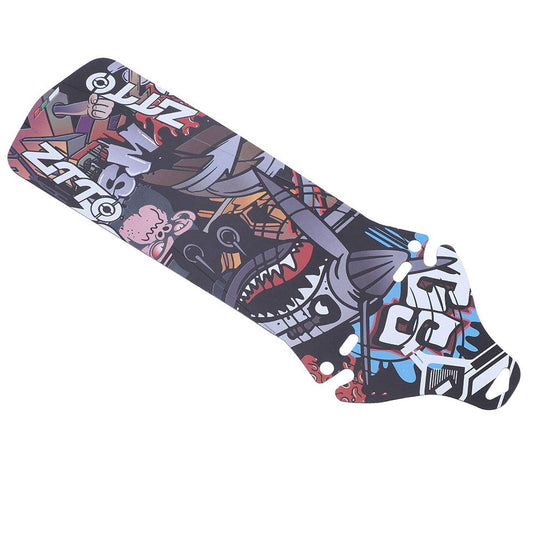 Qiilu Bicycle Saddle Mudguard, Road Mountain Bike Bicycle Rear Wheel Tire Mudguards Mud Guard Accessory