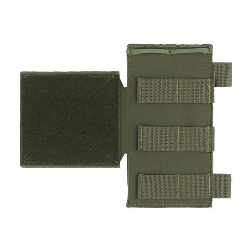 Tactical Chest Rig Side Saddle Pair,Hoop and Loop Expander Wing Side Entry Panel Compatible with Micro MK4/MK5 D3CR Placard