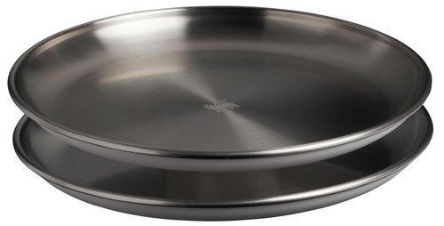 Stanley Wildfare Pro 15-Piece Stainless Steel Fry Pan Cook Set | 8.75 in Fry Pan with Fold & Lock Handle | Plates and Utensils | Camping Essentials for Your Camp Kitchen | BPA-Free
