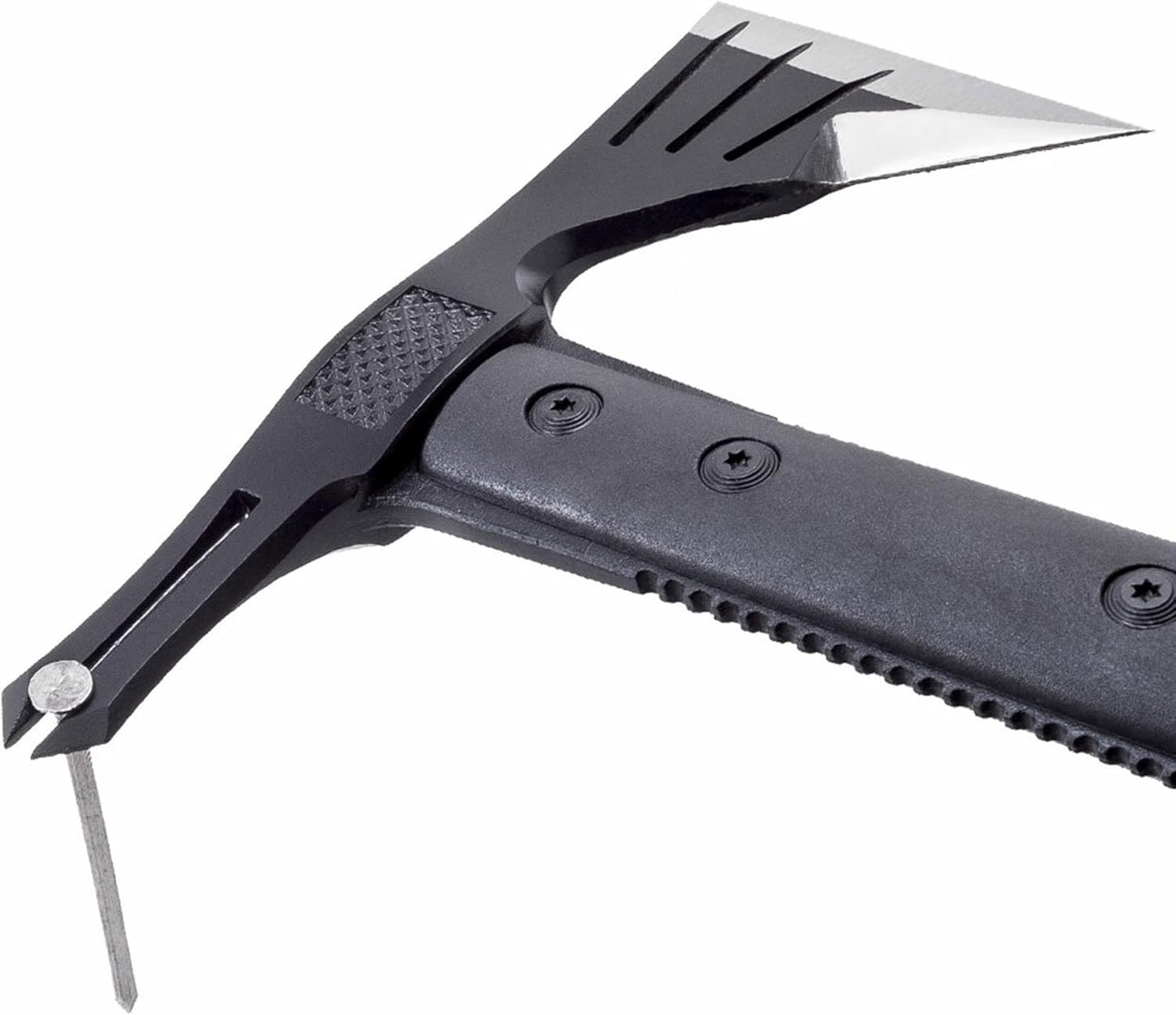 Survival Hawk Tactical Hatchet - Multi-Purpose Outdoor Tool with Fire Starter & Paracord Handle (SK1001-CP), Black