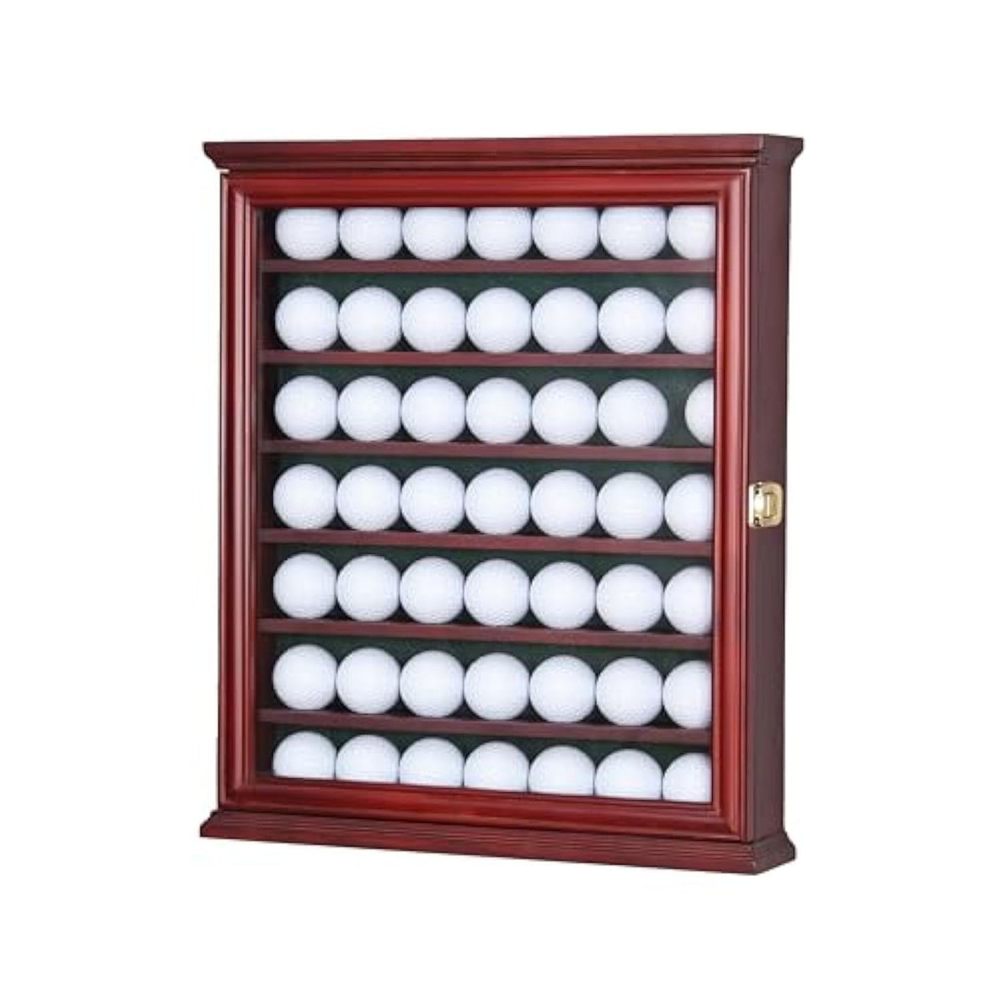 Exquisite Acid League Golf Ball Display Case Wall Mount - Premium Lockable Golf Ball Case & Holder for Collectors, Ideal Hole in One Display Case & Golf Gear for Men - Perfect Golf Office Decor
