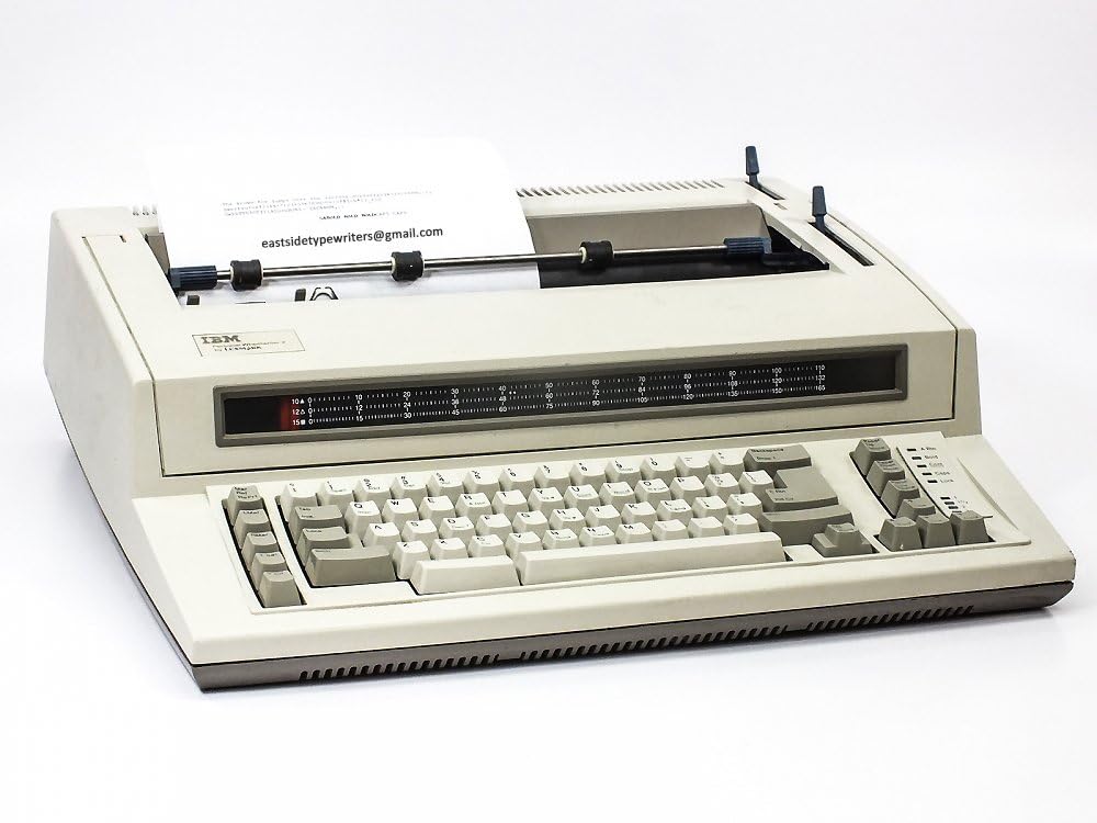 IBM / Lexmark 6781 TYPEWRITER WHEELWRITER 1000