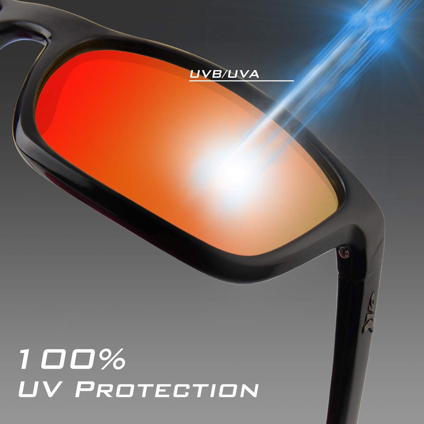 KastKing Toccoa Polarized Sport Sunglasses for Men and Women,Ideal for Driving Fishing Cycling and Running,UV Protection