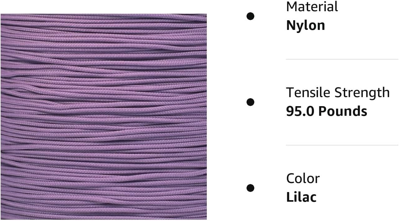Paracord Planet 95lb Paracord – Tactical Parachute Cord for Camping and Crafting in 100 ft Hanks