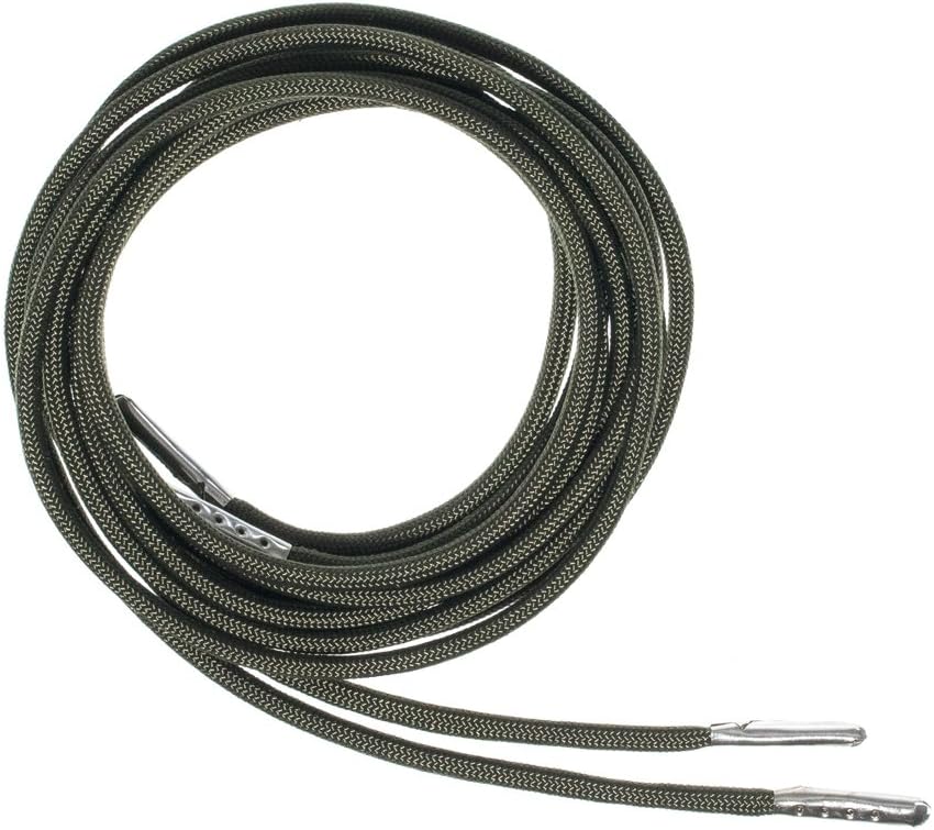 550 Paracord Boot Laces – Paracord Planet Milspec Paracord Boot Lace – Available in 52 and 72 Inch Lengths (72 Inch, Black)