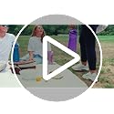 Large 64oz Plastic Water Bottle with Chug Lid & Carry Loop - Blue