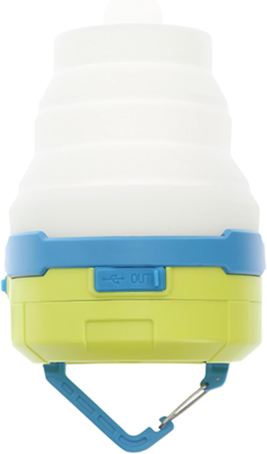 UST Spright 3AAA LED Collapsible Water and Impact Resistant Mini Lantern with 100 Lumens and Hook for Camping, Hiking, Emergency and Outdoor Survival, 2pk 20-02980