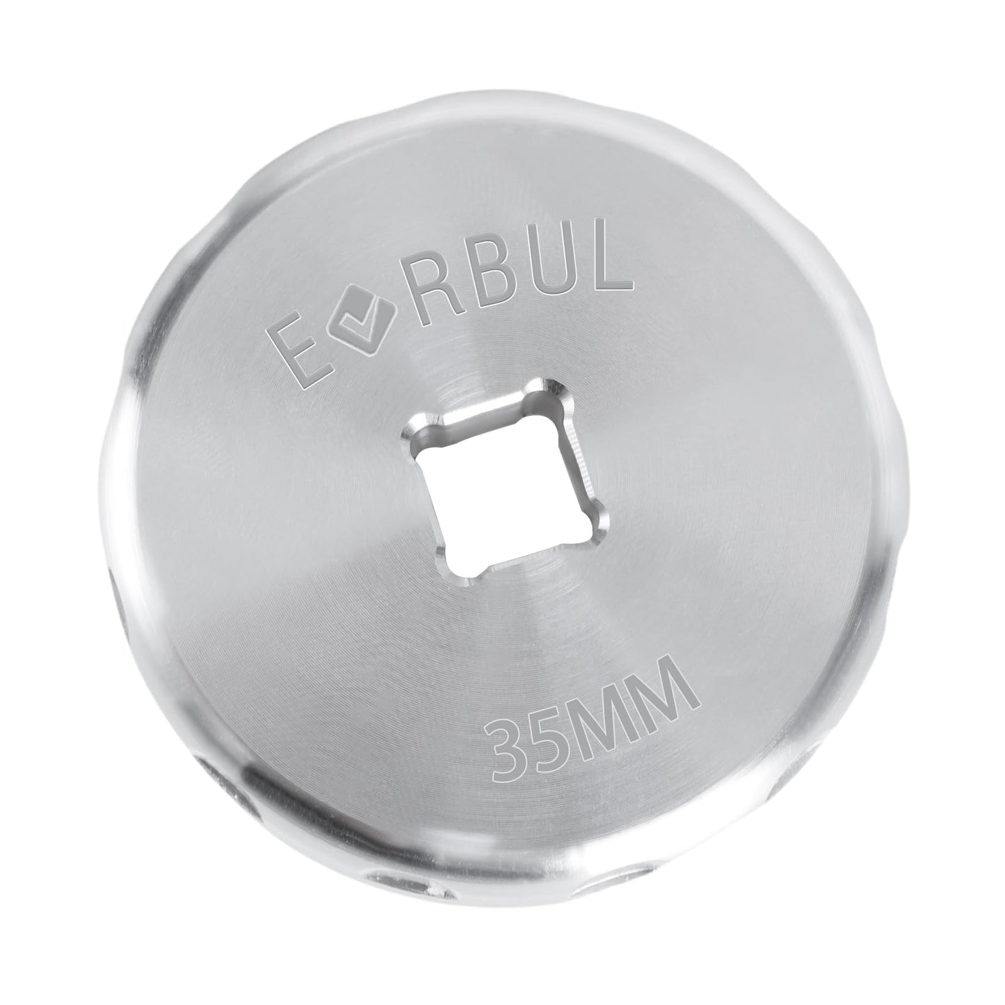 EVRBUL 1-3/8" Motorcycle Front Fork Cap Nut Socket Tool, 35mm 6 Hex Flat Socket Compatible with Harley Sportster Big Twin Motorcycle