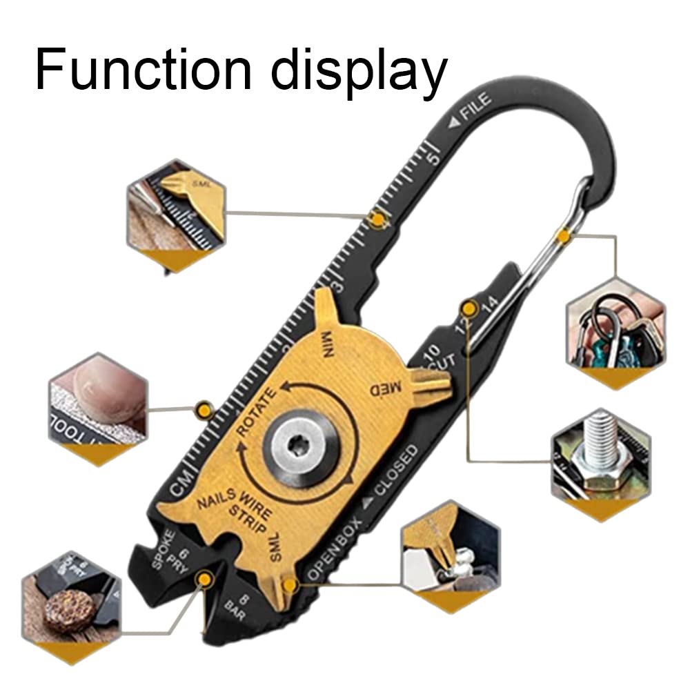 20 in 1 Multitool Creative Wire Cutter Portable Screwdriver for Outdoor Survival Camping Fishing Hiking