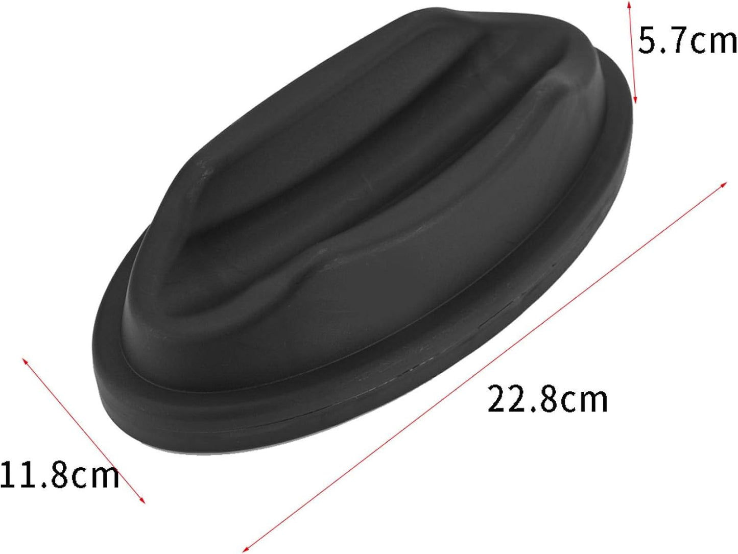 Alomejor Trainer Front Wheel Block Stand Stabilize Support for Indoor Training