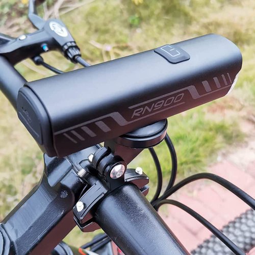 Tobefore Lightweight Bicycle Camera Adapter Mount - Compatible with Garmin Bike Computer, Go Pro Handlebar Mount, 20mm Spacing Universal Action Camera Accessory (Black)