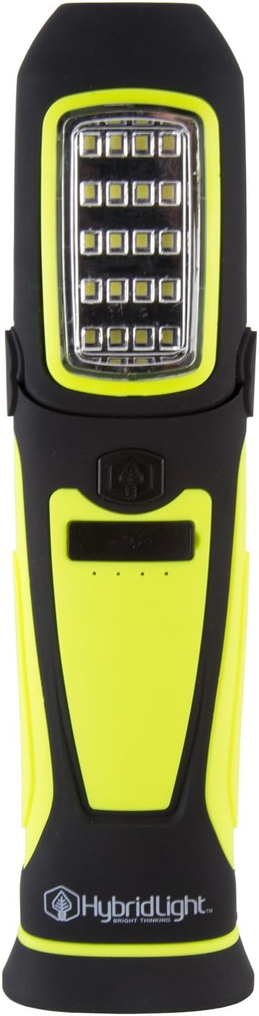 Mammoth - Solar/Rechargeable Multi-Function 400 Lumen LED Work, Auto, Shop Light. USB OUT Charges Cell Phones