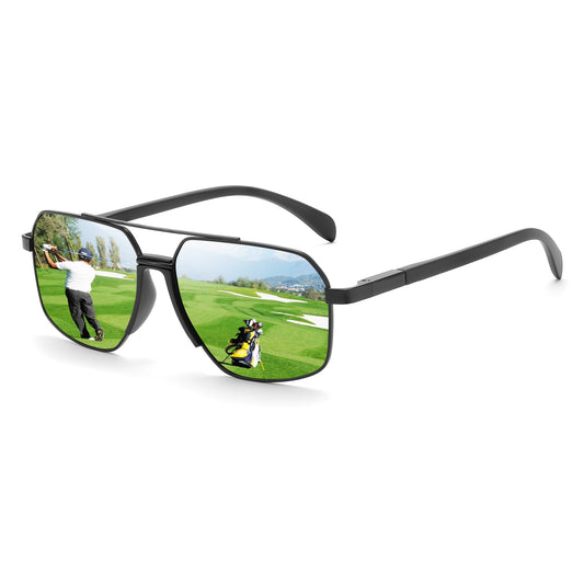 Karsaer Pastizales Golf Polarized Sunglasses for Men Women,Golfing,Running,Pickleball,UV400 Protection Shades to Find Ball.