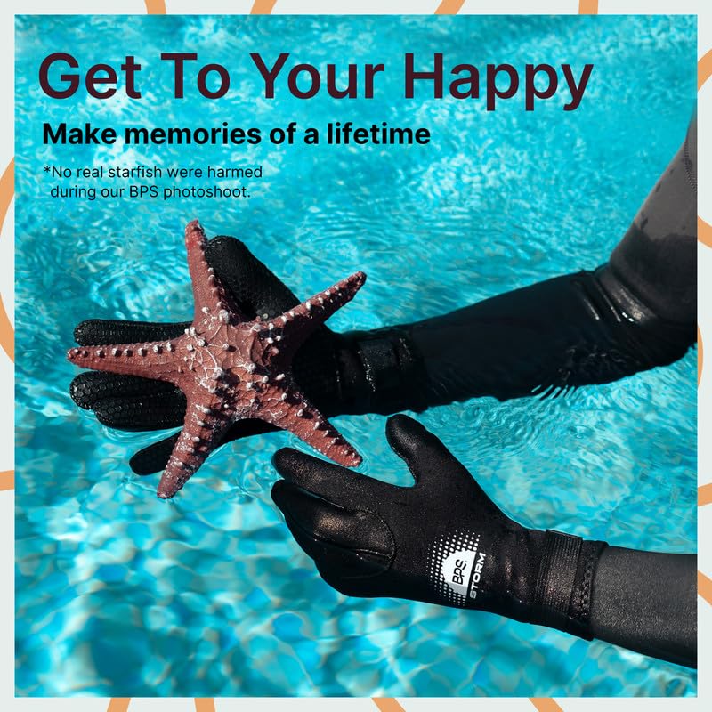 Neoprene Diving Gloves 3mm 5mm Water Sports Gloves for Scuba Snorkeling Kayaking