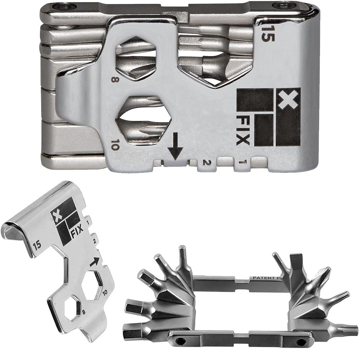 Wheelie Wrench™ Bike Tool Compact and Portable Multi Tool for Bicycle Repair and Maintenance Perfect to fix Most Road, Mountain, and BMX Bikes