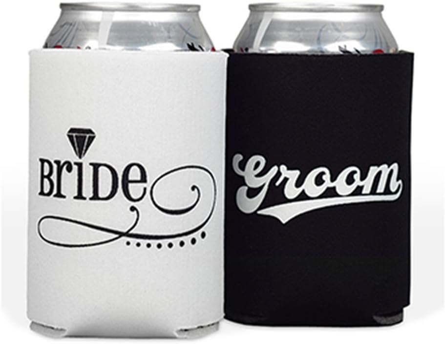 Wedding Accessories Mr. and Mrs. Can Coolers (Set of 2)