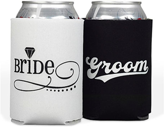 Wedding Accessories Mr. and Mrs. Can Coolers (Set of 2)