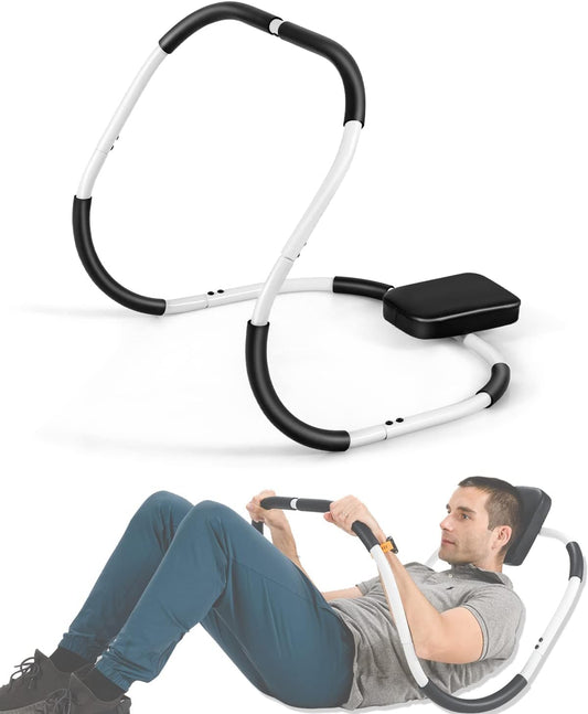 SPORFIT Ab Machine Exercise Equipment, Portable Sit up Machine for Core Strength, Study Ab Crunch Machine, Ab Roller for Abdominal Workout Exerciser & Trainer