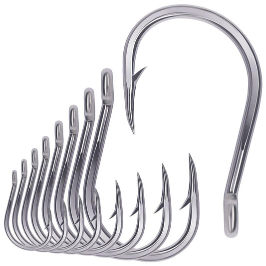 3X-Strong-Octopus-Hooks-Saltwater-Fishing-Circle-Hooks- Stainless Big Game Size 1-13/0