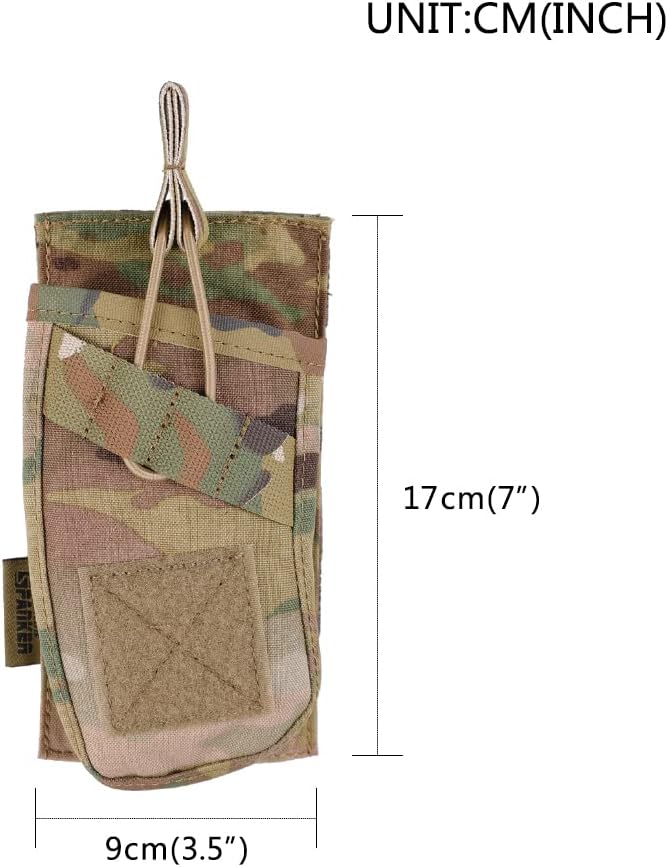 EXCELLENT ELITE SPANKER Single/Double/Triple Open Top Molle Mag Pouch AK Magazine Pouch for AK47 AK74 AR-15 Pmags Magazine