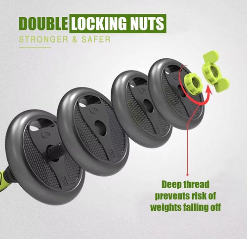 NEW Adjustable Dumbbells/Barbell/Kettlebell/Push-Up Stand - Upgraded with Ab Wheel - 22lb/33lb/44lb/66lb/88lb, 10kg/15kg/20kg/30kg/40kg - Home Gym Equipment for Men and Women (88, Pounds)