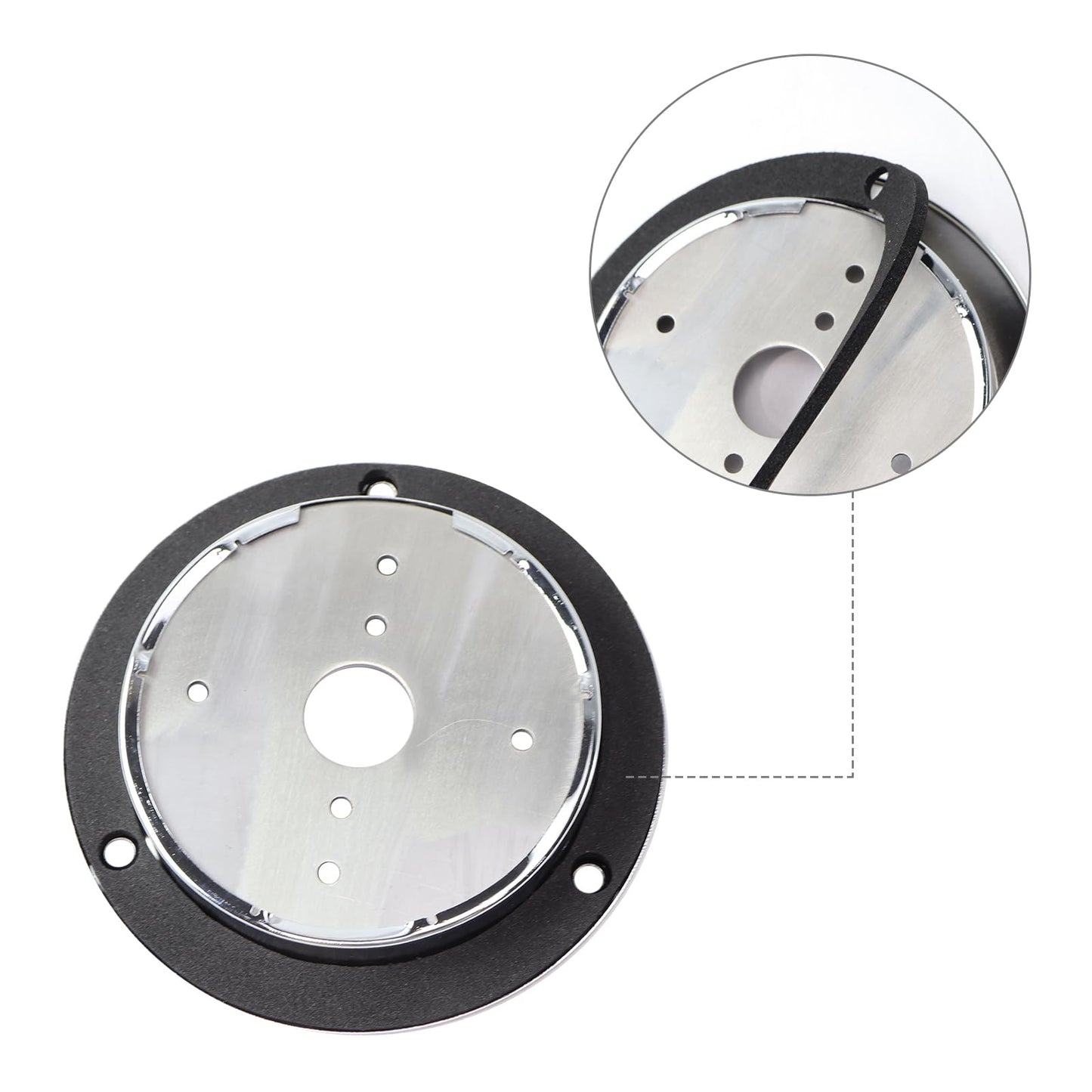 Watermelon Light Bracket - Custom Watermelon Light Bunk Adapter Kit Mounting Bracket Truck RV Trailer LIGHT NOT INCLUDED fits any 4" hole, comes with mounting hardware