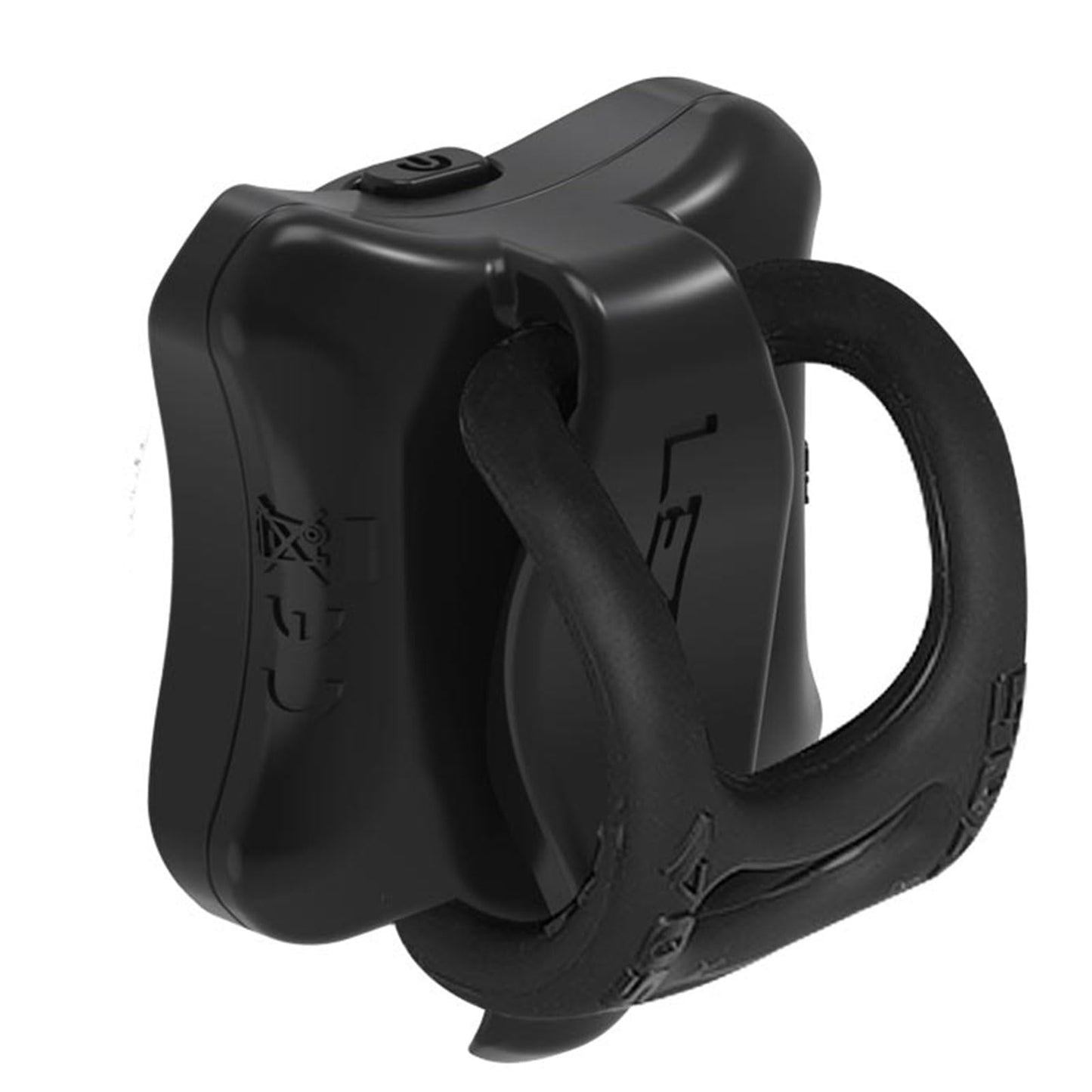 LEZYNE Zecto Drive Bicycle Durable USB Rechargeable IPX7 Waterproof 250 Lumens White LEDs Front Light w/Multiple Solid & Flash Modes | Silicone Rubber Mounting Strap Included, Black, USB-C