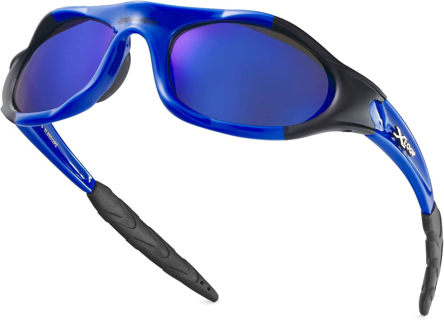 Polarized Youth Sports Sunglasses for Boys & Teens (Ages 8-16) - UV400 Baseball Wraparound