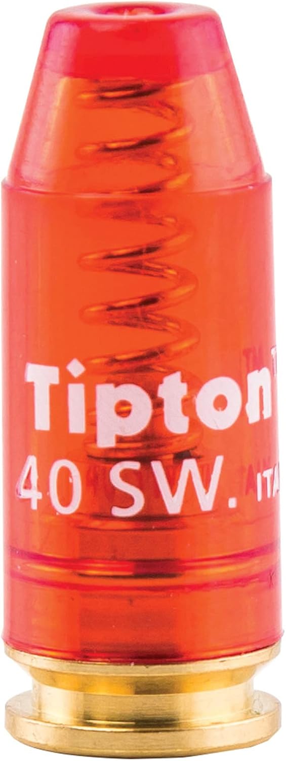 Tipton Pistol Snap Caps with False Primer and Reusable Design for Dry-Firing, Gun Maintenance, Gun Storage