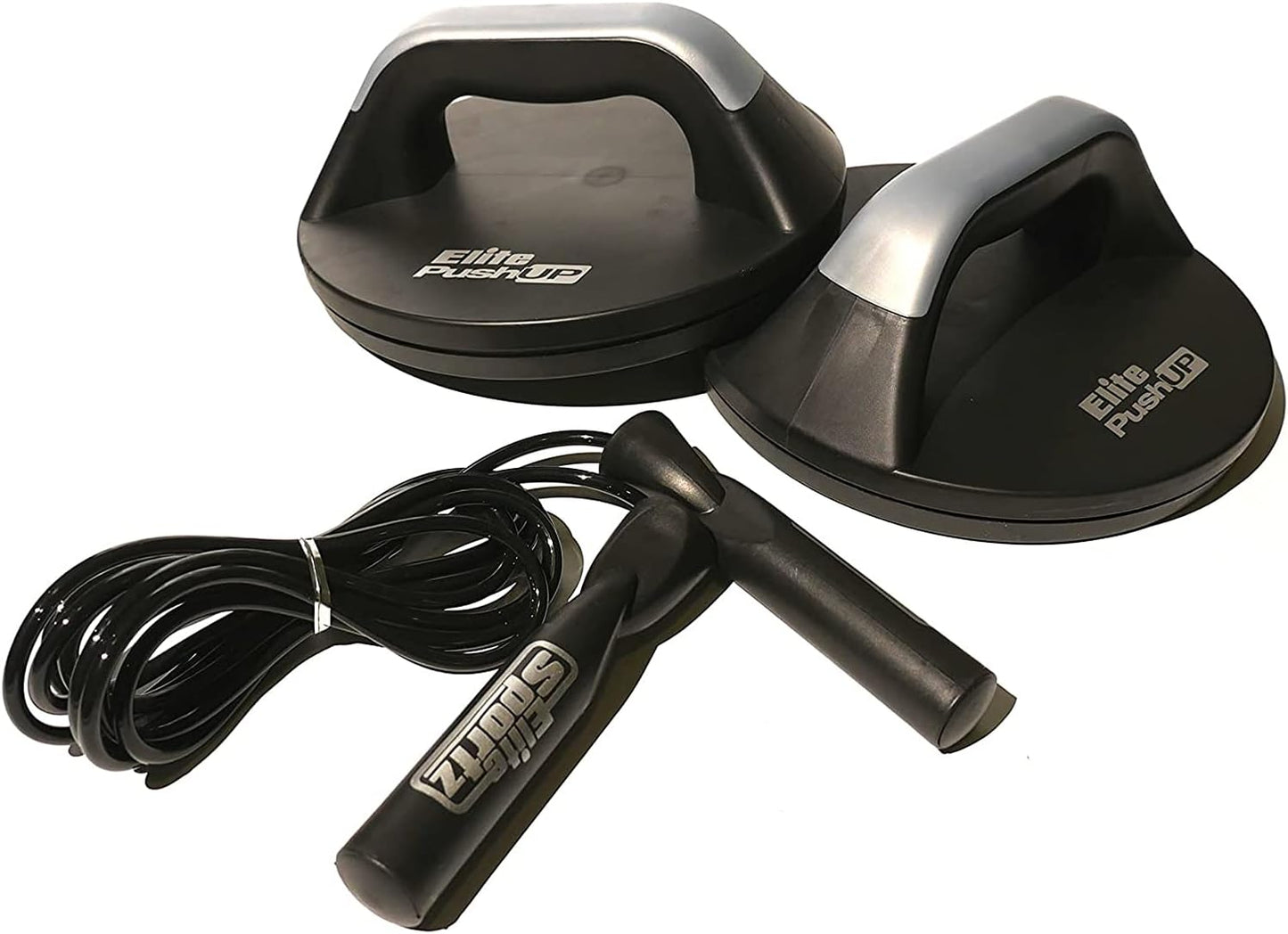Elite Sportz Push Up Bars - You Will Feel Less Wrist Pain Than When Doing Normal Pushups. Very Sturdy and Won’t Slide Around