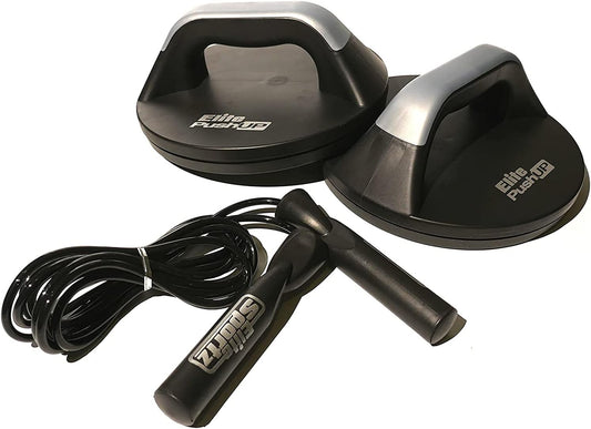 Elite Sportz Push Up Bars - You Will Feel Less Wrist Pain Than When Doing Normal Pushups. Very Sturdy and Won’t Slide Around
