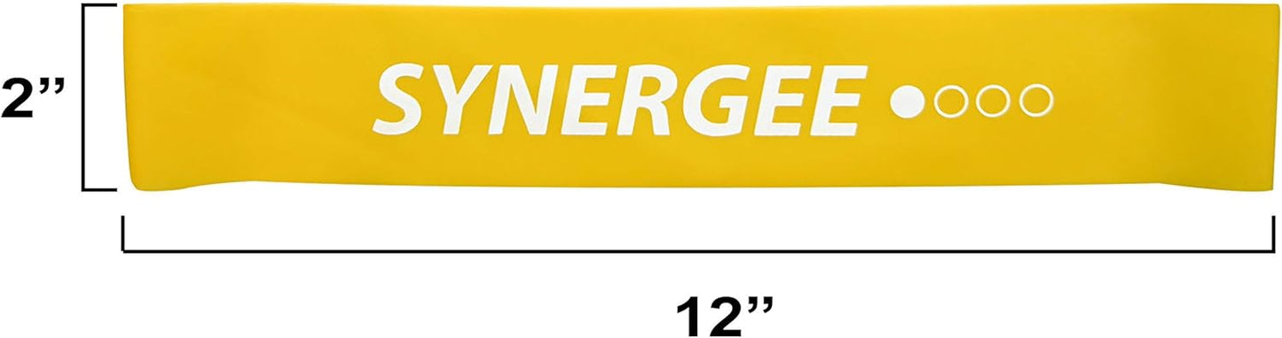 Synergee Exercise Fitness Resistance Band Mini Loop Bands That Perform Better When Working Out at Home or The Gym