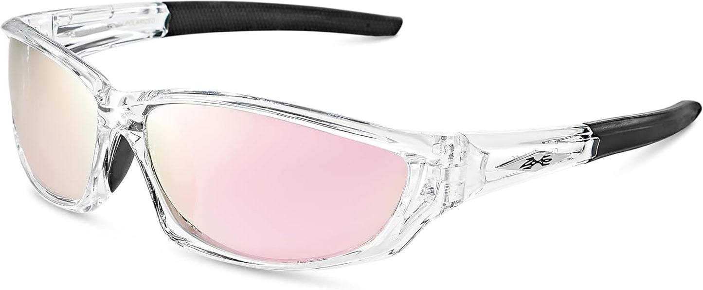 Polarized Sports Sunglasses for Men - UV400 Baseball, Running, Cycling & Golf