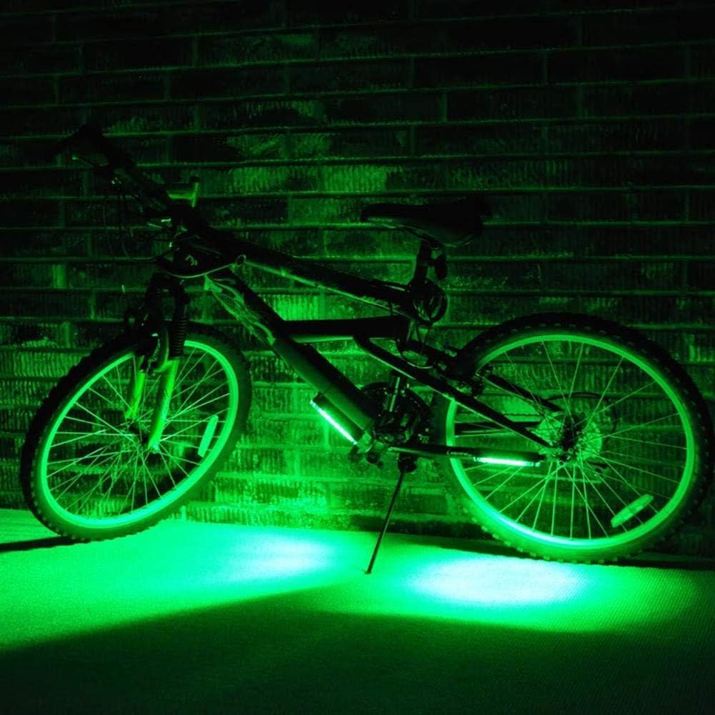 GoBrightz LED Bike Frame Light - Night Riding Underglow Light Bar with 4 Modes - Cool Bicycle Lights for Kids & Adults