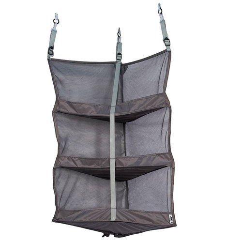 E-Z UP Camping Cube 6.4, Converts 10' Straight Leg Canopy into Camping Tent, Royal Blue & GSCBGY Gear Accessory Canopy Hanging Shelf, Black Mesh