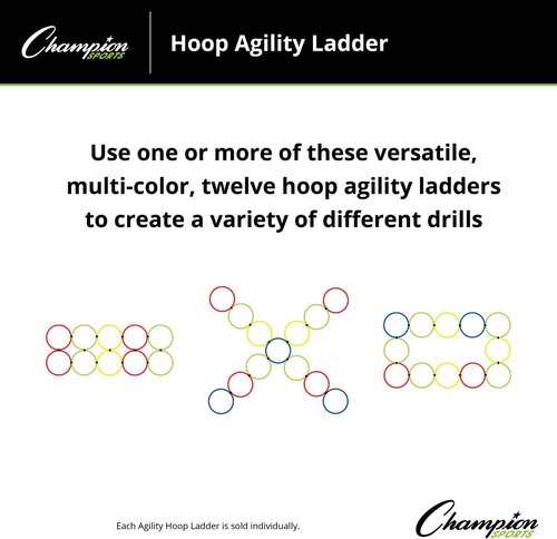 Champion Sports Hoops Agility Ladder