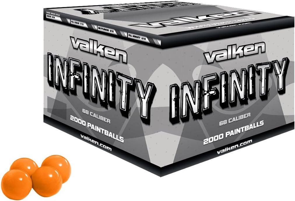 Valken Infinity Paintballs - 68cal - 2,000ct